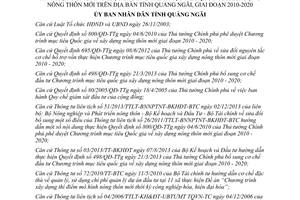 Quyết định 296/QĐ-UBND 2014 đầu tư công trình xây dựng nông thôn mới Quảng Ngãi 2010 2020