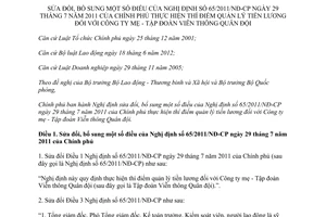 Nghị định 74/2014/NĐ-CP sửa đổi 65/2011/NĐ-CP thí điểm quản lý tiền lương Tập đoàn Viễn thông Quân đội