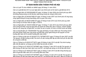 Quyết định 3980/QĐ-UBND 2014 đính chính Bộ đơn giá đo đạc địa chính đăng ký đất đai Hà Nội 2663/QĐ-UBND