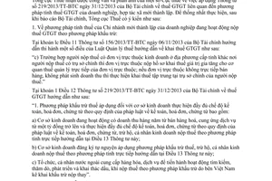 Công văn 2616/TCT-CS 2014 phương pháp tính thuế giá trị gia tăng doanh nghiệp hợp tác xã mới thành lập