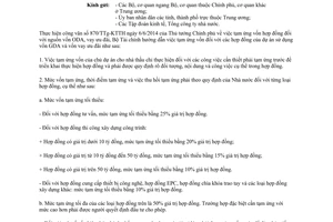 Công văn 9519/BTC-ĐT 2014 tạm ứng vốn dự án vay vốn ODA theo 870/TTg-KTTH Bộ Tài chính