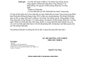 Công văn 5494/VPCP-V.III 2014 giải quyết kiến nghị địa phương