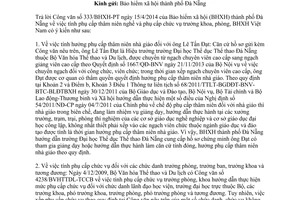 Công văn 2755/BHXH-BT 2014 tính phụ cấp chức vụ phụ cấp thâm niên nghề đóng BHXH