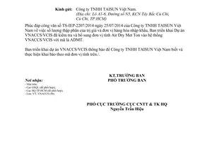 Công văn 9515/TCHQ-VNACCS 2014 về số lượng số thập phân của trị giá và đơn vị hàng hóa nhập khẩu