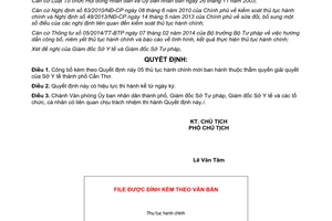 Quyết định 2140/QĐ-UBND 2014 công bố thủ tục hành chính thuộc Sở Y tế thành phố Cần Thơ