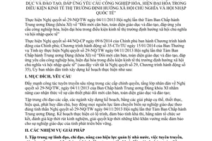 Kế hoạch 44/KH-UBND 2014 Đổi mới căn bản toàn diện giáo dục đào tạo Tuyên Quang