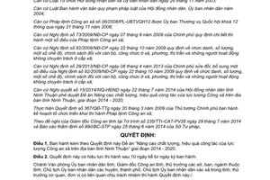 Quyết định 56/2014/QĐ-UBND Nâng cao chất lượng hiệu quả lực lượng Công an xã Ninh Thuận 2014 2020