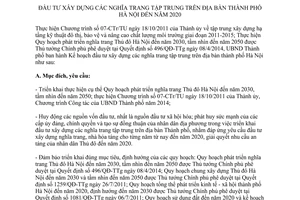 Kế hoạch 146/KH-UBND 2014 đầu tư xây dựng nghĩa trang tập trung Hà Nội