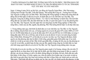 Thông báo 333/TB-VPCP 2014 Hội nghị di cư tự do ổn định dân cư khu vực Tây Bắc Tây Nguyên