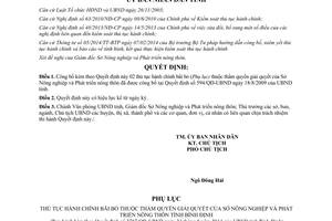 Quyết định 2787/QĐ-UBND 2014 bãi bỏ thủ tục hành chính thuộc Sở Nông nghiệp Phát triển nông thôn Bình Định