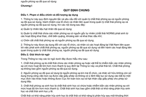 Thông tư 22/2014/TT-BKHCN quản lý chất thải phóng xạ nguồn phóng xạ đã qua sử dụng