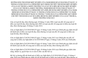 Thông tư 07/2014/TT-BNV hướng dẫn các nghị định hướng dẫn Luật thi đua khen thưởng