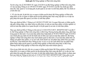 Công văn 11132/BTC-CST 2014 phí lệ phí quản lý chất lượng vệ sinh an toàn thực phẩm thủy sản