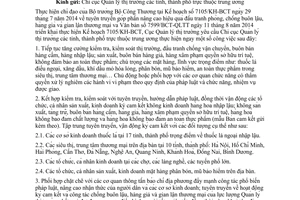 Công văn 1113/QLTT-TTĐN 2014 kiểm tra kiểm soát tổ chức tuyên truyền ký cam kết tới cơ sở kinh doanh