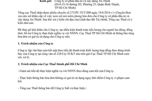 Công văn 3296/TCT-QLN 2014 cưỡng chế nợ thuế