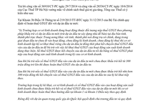 Công văn 3343/TCT-CS 2014 chính sách thuế giá trị gia tăng