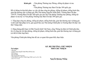 Công văn 6549/VPCP-V.I 2014 báo cáo phòng chống tội phạm chống buôn lậu gian lận thương mại hàng giả