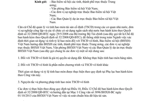 Công văn 3125/BHXH-TCKT 2014 tính hao mòn tài sản cố định vô hình Bảo hiểm xã hội Việt Nam