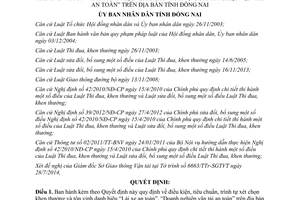 Quyết định 36/2014/QĐ-UBND trình tự xét chọn khen thưởng tôn vinh danh hiệu Doanh nghiệp vận tải an toàn Đồng Nai