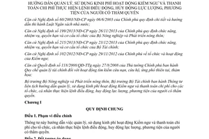 Thông tư liên tịch 31/2014/TTLT-BNNPTNT-BTC kinh phí hoạt động Kiểm ngư