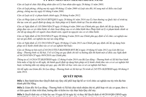 Quyết định 28/2014/QĐ-UBND Quy chế phối hợp lập hồ sơ tổ chức cai nghiện ma túy Đà Nẵng