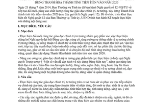 Kế hoạch 117/KH-UBND 2014 nâng cao chất lượng giáo dục chính trị tư tưởng xây dựng Thanh Hóa tiên tiến 2020
