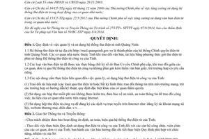 Quyết định 1961/2014/QĐ-UBND quy định quản lý sử dụng hệ thống thư điện tử Quảng Ninh
