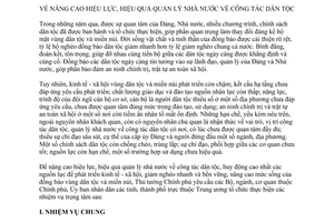 Chỉ thị 28/CT-TTg năm 2014 nâng cao hiệu lực hiệu quả quản lý nhà nước về công tác dân tộc