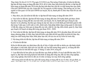 Chỉ thị 19/CT-UBND kiểm kê đất đai lập bản đồ hiện trạng sử dụng đất 2014 Bình Định