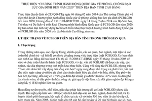 Kế hoạch 2631/KH-UBND 2014 phòng chống bạo lực gia đình đến 2020 Cao Bằng