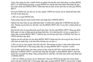 Chỉ thị 20/CT-UBND 2014 thực hiện chính sách Bảo hiểm xã hội Bảo hiểm y tế đơn vị hành chính sự nghiệp Thanh Hóa