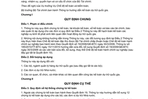 Thông tư 142/2014/TT-BTC hướng dẫn kế toán dự trữ quốc gia