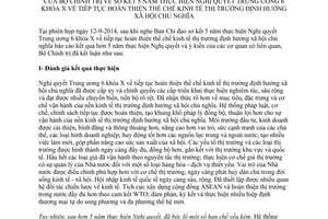 Kết luận 103-KL/TW 2014 sơ kết hoàn thiện thể chế kinh tế thị trường định hướng xã hội chủ nghĩa