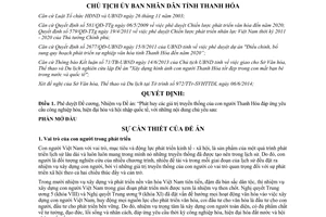 Quyết định 2836/QĐ-UBND năm 2014 Phát huy các giá trị truyền thống con người Thanh Hóa