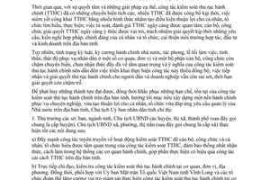 Chỉ thị 15/CT-UBND 2014 đẩy mạnh kiểm soát thủ tục hành chính tại các cơ quan hành chính Vĩnh Long