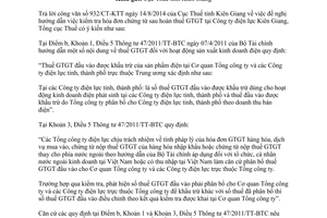 Công văn 3878/TCT-DNL chứng từ sau hoàn thuế giá trị gia tăng 2014