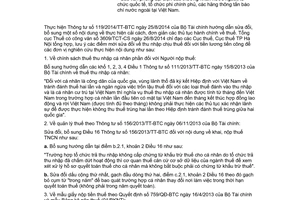 Công văn 44663/CT-TNCN năm 2014 hướng dẫn thu nhập chịu thuế tiền lương tiền công Cục thuế Hà Nội