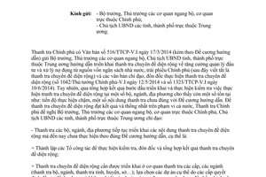 Công văn 2140/TTCP-V.I năm 2014 thanh tra diện rộng quản lý đầu tư xử lý nợ đọng ngân sách trái phiếu