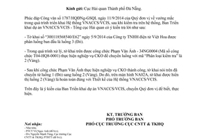 Công văn 11435/TCHQ-VNACCS năm 2014 vướng mắc triển khai Hệ thống VNACCS/VCIS