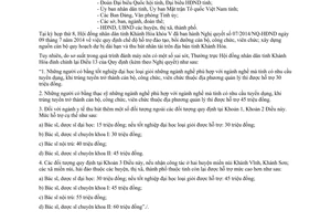 Công văn 169/HĐND năm 2014 đính chính 07/2014/NQ-HĐND hỗ trợ đào tạo cán bộ Khánh Hòa