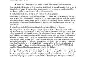 Công văn 1244/TCQLĐĐ-CQHĐĐ 2014 hướng dẫn quy hoạch sử dụng đất hàng năm cấp huyện