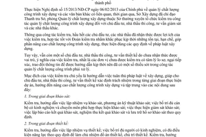 Công văn 5615/SXD-TTS 2014 kiểm tra quản lý chất lượng công trình Đà Nẵng