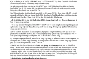 Công văn 1768/SXD-KTQH 2014 hướng dẫn cấp phép xây dựng cửa hàng xăng dầu An Giang