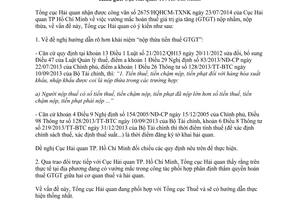 Công văn 10809/TCHQ-TXNK 2014 hoàn thuế giá trị gia tăng nộp nhầm nộp thừa Tổng cục Hải quan