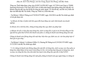 Công văn 3819/TCT-CS 2014 chính sách thuế thu nhập doanh nghiệp Tổng cục Thuế