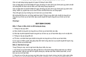 Thông tư 25/2014/TT-BKHCN chuẩn bị ứng phó sự cố bức xạ hạt nhân