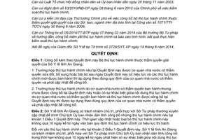 Quyết định 1746/QĐ-UBND 2014 công bố Bộ thủ tục hành chính Sở Y tế An Giang