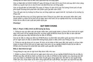 Thông tư 28/2014/TT-BKHCN xét duyệt thẩm định hỗ trợ kinh phí sự nghiệp khoa học công nghệ