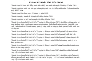 Quyết định 32/2014/QĐ-UBND quản lý đầu tư xây dựng sử dụng công trình hạ tầng kỹ thuật đô thị Tiền Giang