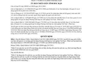 Quyết định 17/2014/QĐ-UBND sửa đổi 463/2011/QĐ-UBND quỹ hợp tác Lâm nghiệp Việt Nam Phần Lan Bắc Kạn